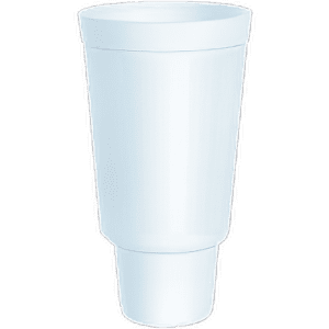 Dart Pedestal Based Foam Cups